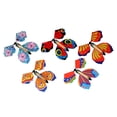 thumbnail image 4 of 6x 5x Juguete Alimentado con Banda de Goma, Mariposa Voladora, Novedad, Mariposa Mecánica para Rellenos de Bolsas de Fiesta, Marcapáginas, Decoración 6 piezas, 4 of 8