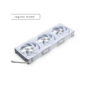 Phanteks D30-120 DRGB PWM FAN 3Pack, Premium D-RGB Performance Fans, ARGB/DRGB lighting, Daisy-chain Fan Linking system, White, 3Pack
