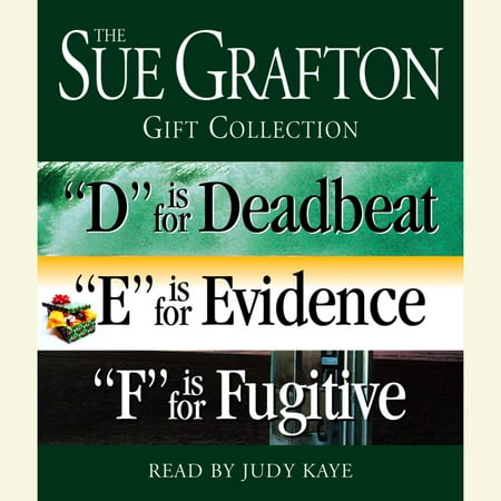 Sue Grafton DEF Gift Collection - Audiobook