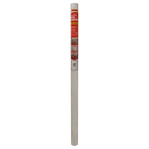 Frost King® V4825/4 A Crystal Clear Vinyl Sheeting / Surface Protection Film, 48' x 25' x 4Mil