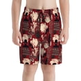 thumbnail image 2 of Cauagu African Women A Print Swim Trunks for Men,Youth Boys Swim Shorts Compression Liner Beach Shorts Boys' Swimming Shorts 7-20 Years Bathing Suit-Small, 2 of 7