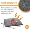 thumbnail image 3 of K&H Pet Products Amazin’ Kitty Pad Heated Gray 15 X 20 Inches - 1 pack, 3 of 9
