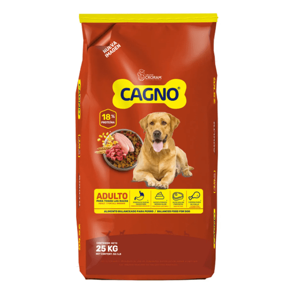 Croquetas Para Perro Cagno Adulto 25 Kg