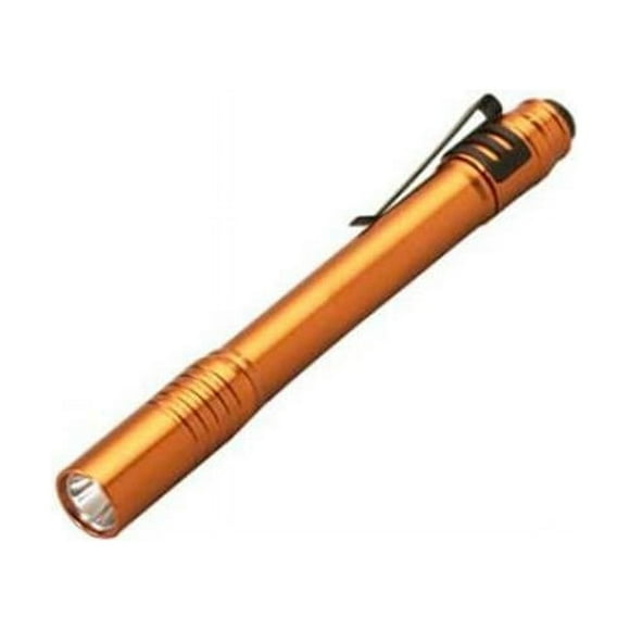 Stylus Pro® Alkaline Battery-Powered White LED Pen Light, Orange
