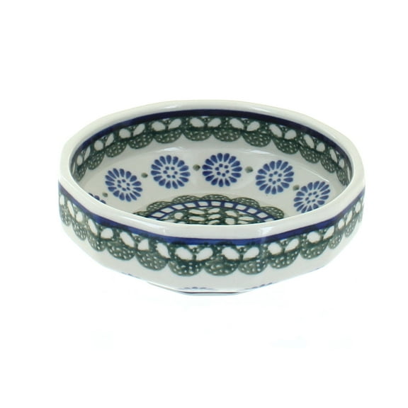 Blue Rose Polish Pottery Maia Small Angular Bowl