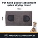 thumbnail image 2 of Toalla para perros, toalla grande súper absorbente para mascotas con bolso, toalla para perros de fibra ultrafina de secado rápido para secar perros, 2 of 5