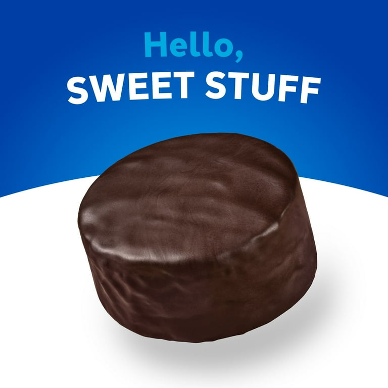 Hostess Chocolate Ding Dongs Cakes with Cream Filling - 12.70 oz