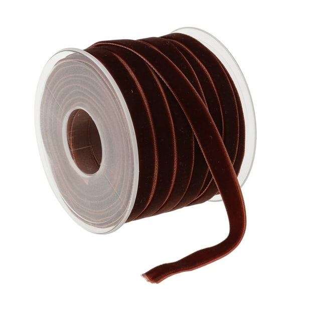 20 Yards Velvet Ribbon,0.4Inch Wide Velvet Ribbon Spool For Christmas Tree,Christmas Ribbon,Velvet Christmas Ribbon For Gift Wrapping Crafts Bow Wreath Holiday Wedding Party Decorations,(B,20 Yards)