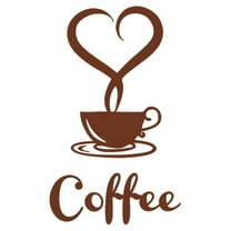 Beautiful Design Coffee Mugs Tea Coffee Art Decal Wall Stickers