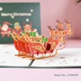 thumbnail image 3 of Tarjetas de Felicitación de Navidad Pop-UP 3D, invitaciones de fiesta, regalos, Tarjeta de felicitación de Año Nuevo, regalos de aniversario, Postales, 3 of 4