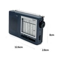 thumbnail image 3 of R-9012 AM/FM/SW 12 Bands high sensitivity Shortwave Radio Portable Receiver with AN-05 External Antenna Multiband Radio ,Easy to Use, 3 of 5