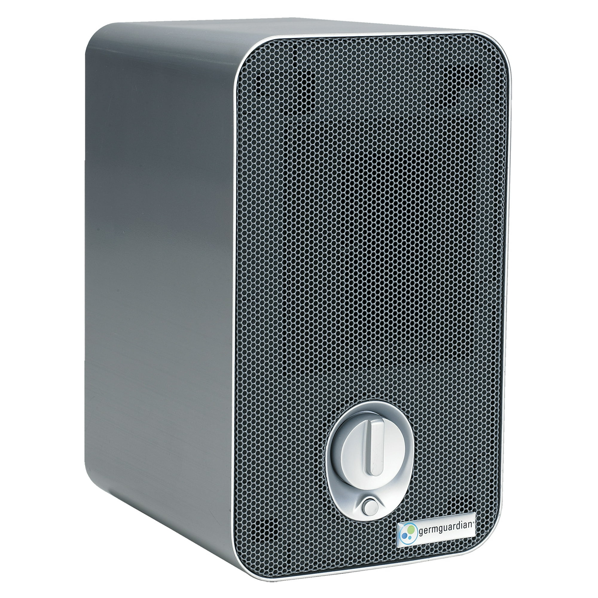 GermGuardian 338 Sq. ft HEPA Pure Filter Tabletop Air Purifier with UV-C Silver AC4100