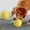Yellow, variant on 2025 Upgrade Smart Interactive Dog Toy with Automatic Motion Vibration and Glowing LED Lights for Indoor Pet Exercise