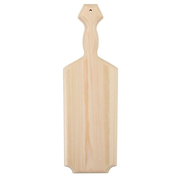 Unfinished Wood Paddle Pledge Paddle, Pine Paddle, Greek Wooden Paddle, Wood Plaque, Wood