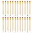 thumbnail image 1 of Unique Bargains Half Pencils with Red Eraser, HB Lead, 24 Count, 1 of 6