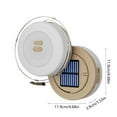 thumbnail image 3 of Boovnll Festival Camping Light Led Solar Outdoor Light String Small Spherical Ambiance Charging Portable Watertight Multifunctional Camping, 3 of 6