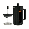 thumbnail image 1 of Cafetera Prensa Francesa De Vidrio 1 L Belug Negro, 1 of 5