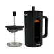 thumbnail image 1 of Cafetera Prensa Francesa De Vidrio 1 L Belug Negro, 1 of 5