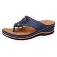 thumbnail image 1 of Sandalias de playa casuales para mujer con zapatillas de casa con soporte para el arco para interiores y exteriores, 1 of 9
