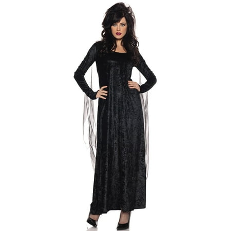 Morgana Womens Adult Fallen Angel Black Halloween Costume