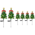 thumbnail image 2 of 2pcs 20 LEDs Outdoor Solar Christmas Tree Light with 2V 100mAh Solar Panel 2 Modes IP65 Waterproof Auto On/off Solar Garden Lights, 2 of 9