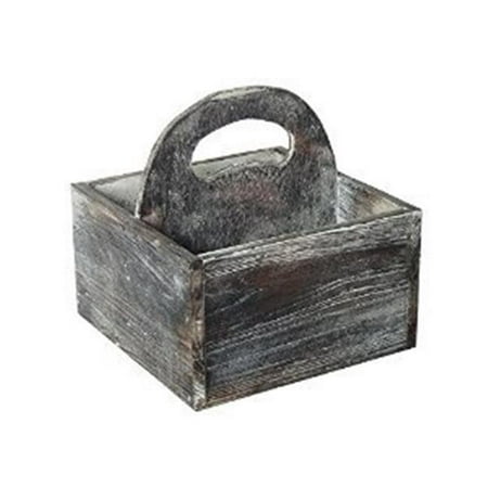 - Brown Wooden Square Caddy