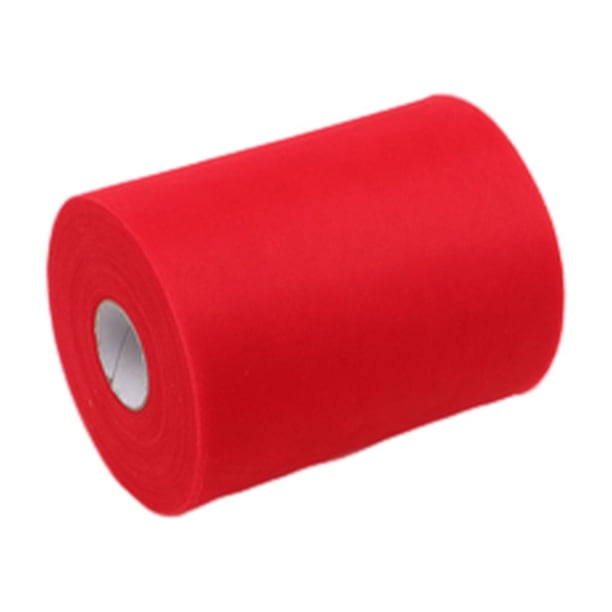 Toystoory Decoración de fiesta, buena textura, adecuada para múltiples escenarios, suministros para fiestas, decoración de bodas Tela de costura y artesanía ALC17Rojo