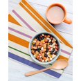 thumbnail image 3 of Burnt Orange Striped Kitchen Dish Towels for Drying Dishes Set of 4, Farmhouse Thin Line Modern Abstract Art Waffle Weave Microfiber Hand Tea Bathroom Towels Quick Dry & Absorbent Towel 12x12, 3 of 7