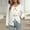 White, variant on Sweaters Womens White Crochet Flower Cardigan - Tie Front Soft Acrylic, Loose Fit with Side Pockets, Ribbed Trims, Spring Autumn Retro Bohemian Casual Wear,Size M