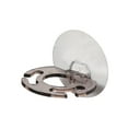 thumbnail image 2 of Estante De Almacenamiento De Plástico Soporte de pared autoadhesivo gris de 1 pieza, sin necesidad de perforaciones, para cepillo de dientes, maquinilla de afeitar y pasta de dientes. Rkxzt, 2 of 9