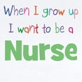 thumbnail image 2 of CafePress - When I Grow Up Nurse Infant Bodysuit - Baby Light Bodysuit, Size Newborn - 24 Months, 2 of 4