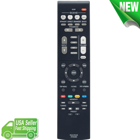 RAV533 Replace Remote Control for Yamaha AV Receive RX-V579 RX-V479 HTR-4068