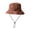 Brick Red, variant on Waterproof Bucket Rain Hat with Chin Strap Quick Dry Packable Boonie Sun Hat Safari Hat UV Protection - Khaki, 1 Pack