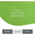 thumbnail image 6 of Augusta Athletic Mesh Visor 6227 Lime Os, 6 of 9