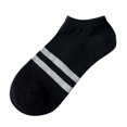 thumbnail image 4 of Minnieouse Calcetines para hombre de tela de algodón de primera para una comodidad Calcetines atléticos para los tobillos Calcetines deportivos Negro 10Conjunto, 4 of 6