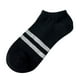 thumbnail image 5 of Minnieouse Experimente una comodidad inigualable con calcetines invisibles para hombre Calcetines atléticos para tobillos Calcetines deportivos Negro 2Conjunto, 5 of 6