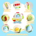 thumbnail image 2 of Baby High Chair Toy, Montessori Toys with Suction Cups Spinner, Baby Toys 6-12 Months, Baby Rattles Toys for 0 3 6 9 12 Months Boys Girls, Baby Teether Toys 3-6 Months, 2 of 7