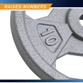 thumbnail image 3 of Marcy Classic Placas de agarre estándar de hierro fundido de 1"" - 10 lb, 3 of 7