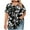#0292-Black, variant on Sokhug Womens Plus Size Tops Summer Shirts Tunic Short Sleeve Crew Neck Loose Fit Blouse