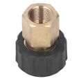 thumbnail image 2 of Pressure Washer  Adapter, Pressure Washer Adapter Brass Pressure Washer Hose Adapter Connect Fittings 5000PSI Washing Machine Replacement, 2 of 8