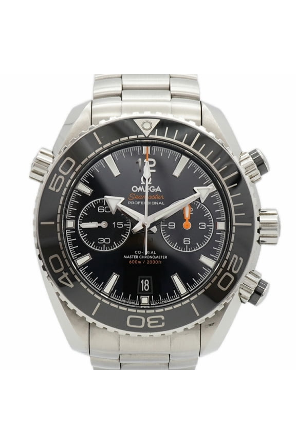 Pre-Owned Omega Seamaster Planet Ocean 215.30.46.51.01.001 Black Dial Men's Watch