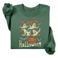 thumbnail image 3 of IDOCLOTHES Halloween Sweatshirt Women Long Live Pumpkin Spooky Ghost Fall Outfits 2026 Trendy Graphic Going Out Tops Womens Fashion Clothing Green, XXL, 3 of 5