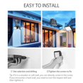 thumbnail image 2 of Langgg Outdoor Solar Lights Waterproof Solar Sensor Light with 3 Lighting Modes Solar Wall Lights for Patio Yard Garden Garage, 2 of 6