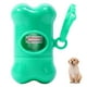 thumbnail image 2 of Dispensador de bolsas de caca con forma de hueso - Clip portátil y duradero - para correas, fácil acceso a las bolsas - para paseos al aire libre, 2 of 8