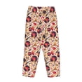 thumbnail image 5 of Balery gold Skull Guitar record print Women's Pajama Pants,Ultra Lightweight Pjs,Lounge Pant-X-Large, 5 of 9