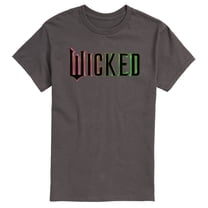 Wicked - theatrical Rainbow Logo - Men's Short Sleeve Graphic T-Shirt