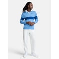 thumbnail image 5 of Champion Men's Striped Rubgy Shirt, Standard Fit, Heavyweight 100% Cotton, Sizes S-XXL, 5 of 6