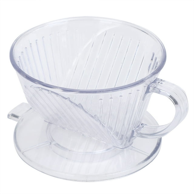Coffee Dripper, Reusable Dishwasher Safe Cone Coffee Cup, Large Handgrip For Home Travel Coffee Accessory Cafe