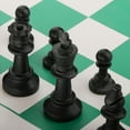 thumbnail image 3 of LeeQinersw Portable Chess Set 15" x 3" Roll- Chess in Carry Bag with Shoulder Strap Easy to, 3 of 6