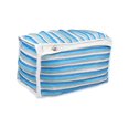 thumbnail image 4 of jicheng Shoes Wash Bag Multifunction Mesh Laundry Bag for Slippers Trainers Sneakers blue stripe, 4 of 9